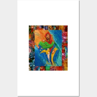 Jesus the light of the world Posters and Art